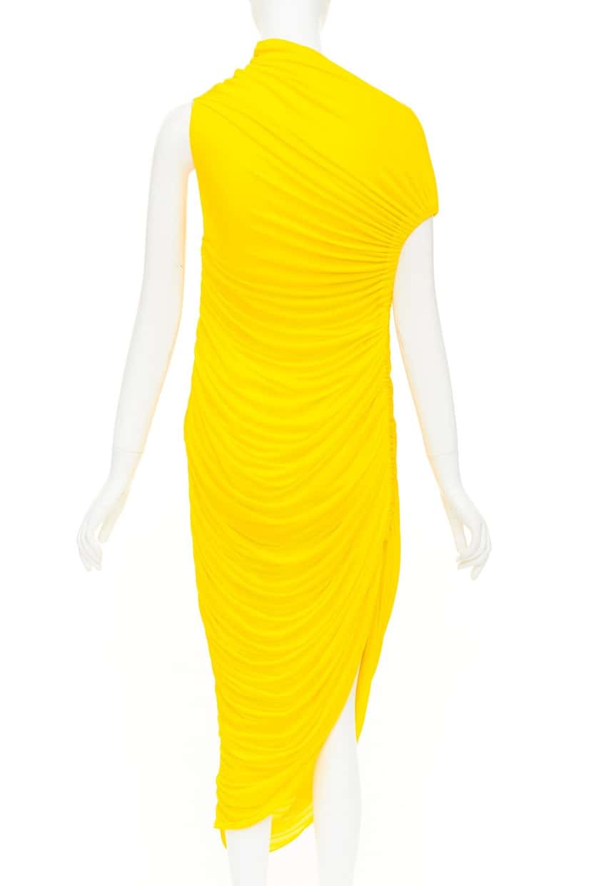 Ferragamo P00846660 Yellow Viscose Never worn, with tag - Box View