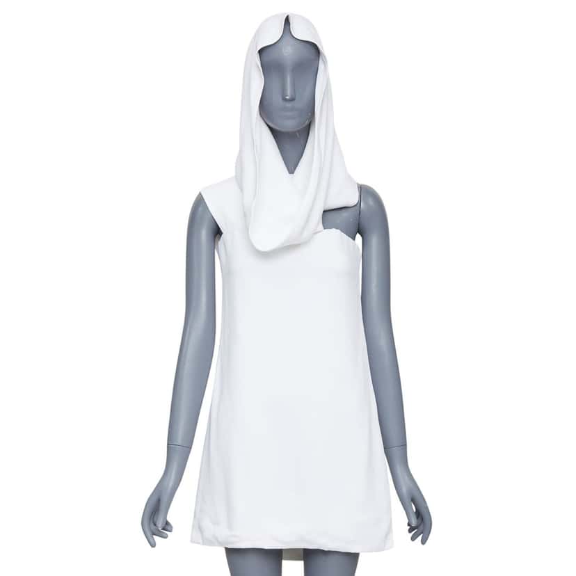 Ferragamo Dress White Silk Never worn, with tag - Front View