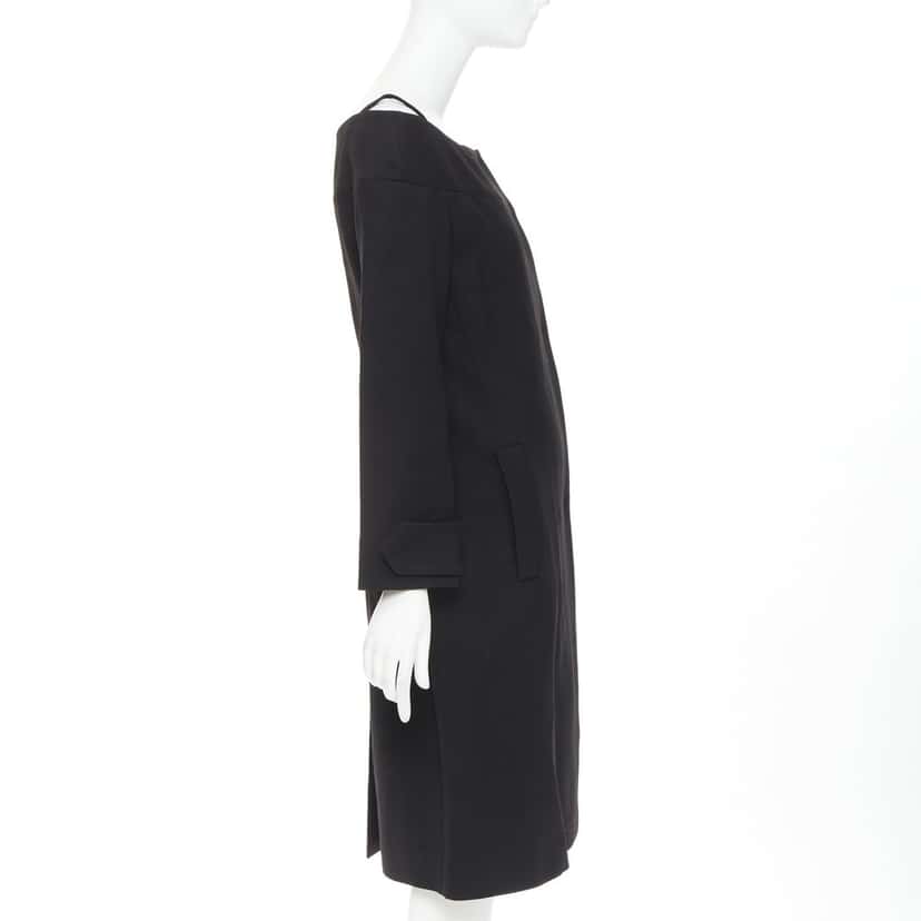 Prada Dress Black Wool Very good condition - Model View