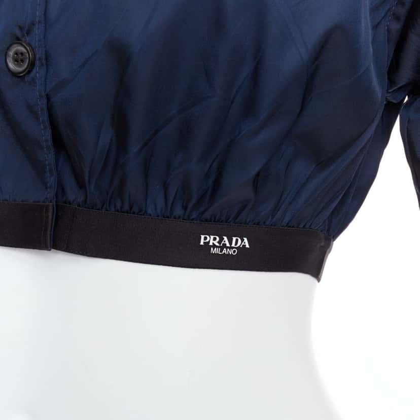 Prada Top Navy Never worn, with tag - Back View