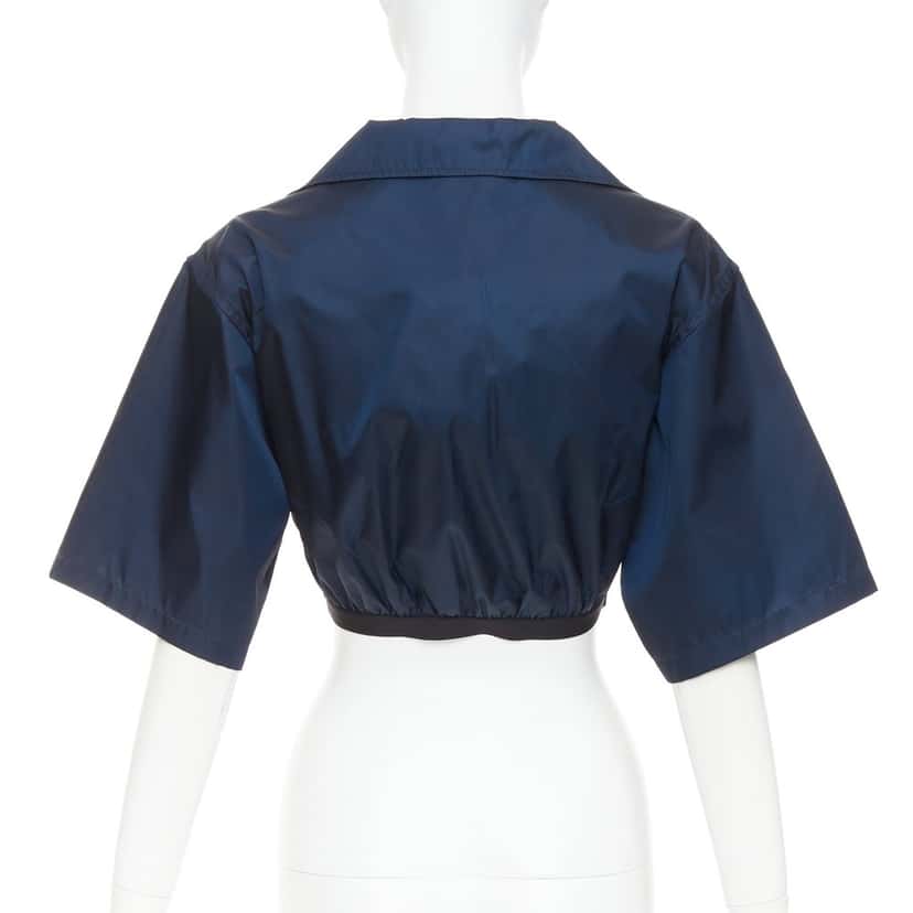 Prada Top Navy Never worn, with tag - Box View