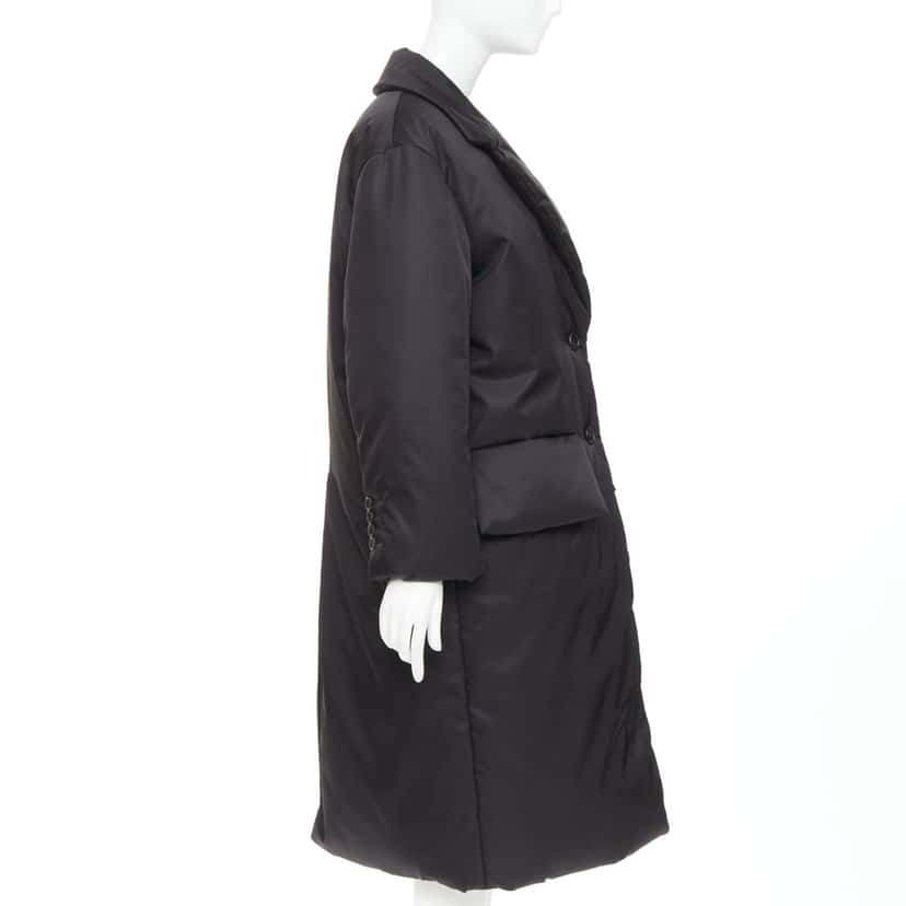 Prada Coat Black Never worn, with tag - Box View