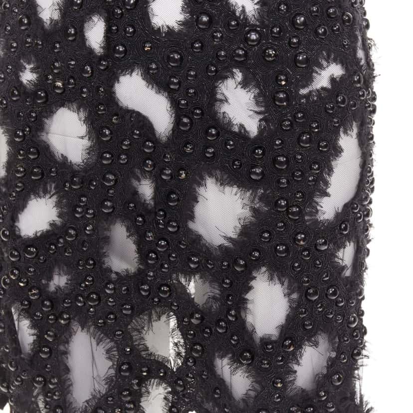 Louis Vuitton Dress Black Very good condition - Back View