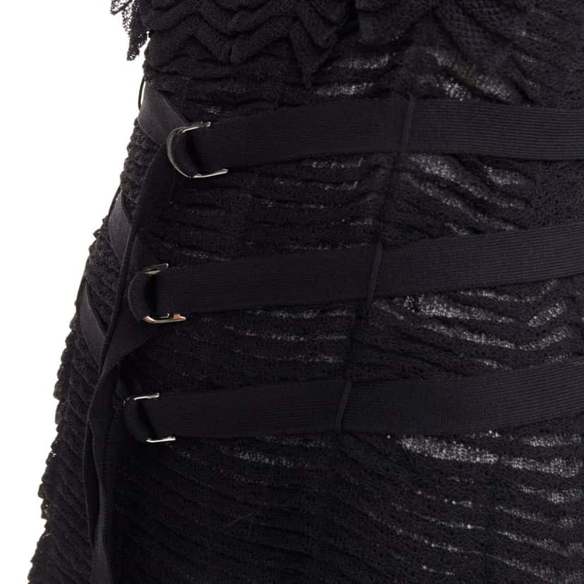 Dior Dress Black Viscose Very good condition - Back View