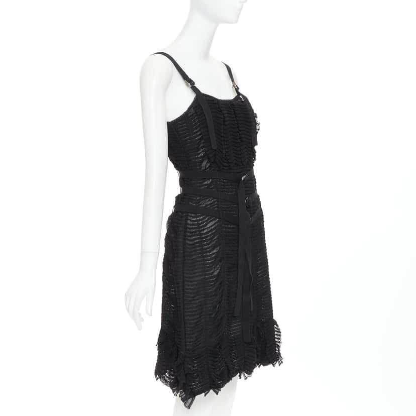 Dior Dress Black Viscose Very good condition - Inside View