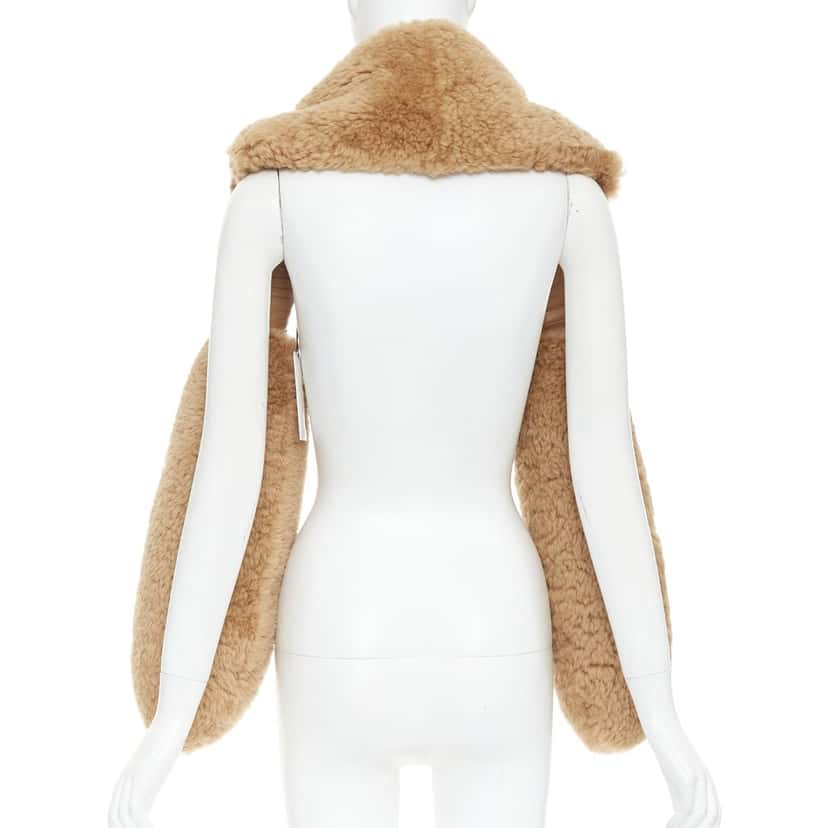 Bottega Veneta Coat Brown Fur Never worn, with tag - Box View