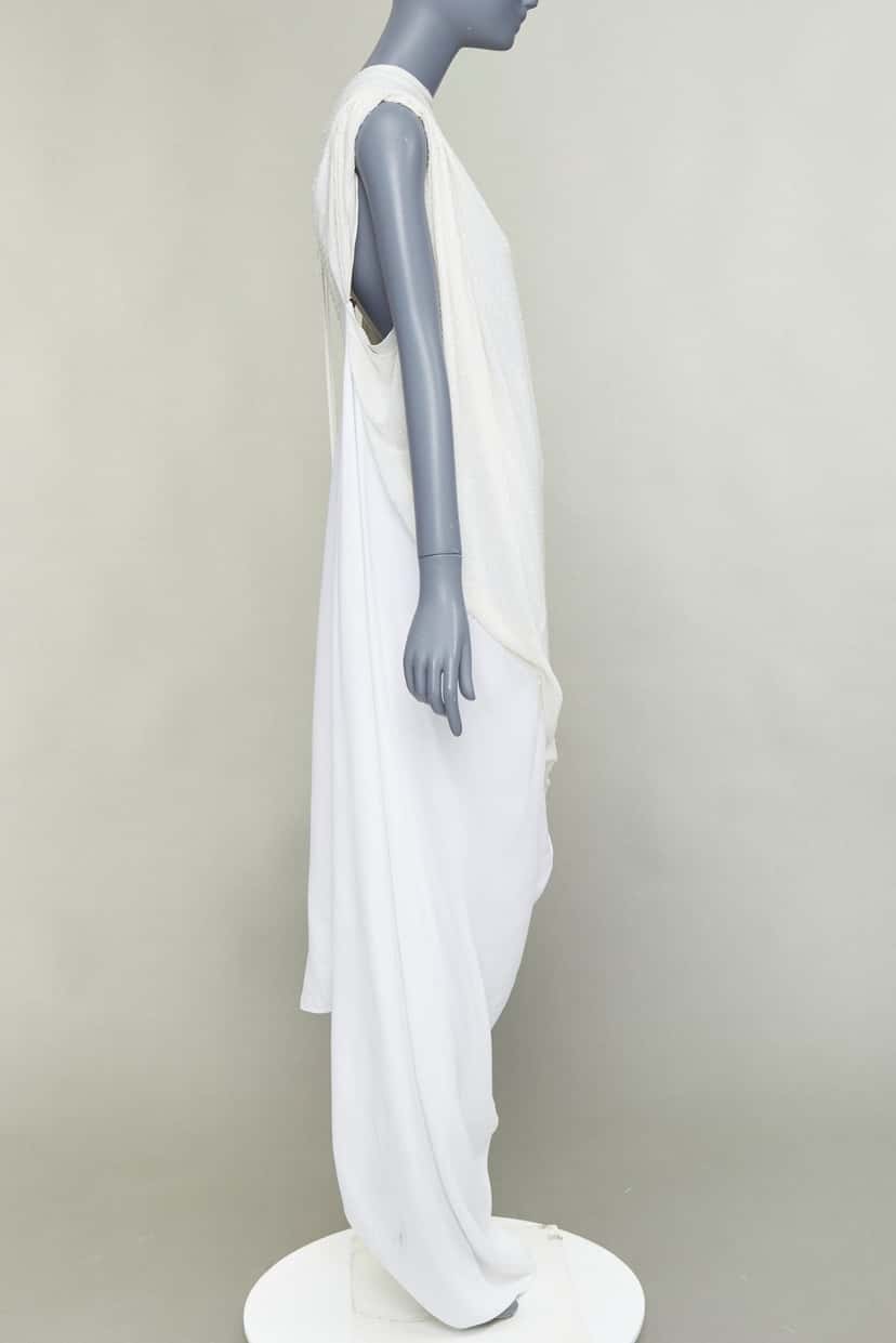 Salvatore Ferragamo Dress White Silk Very good condition - Model View
