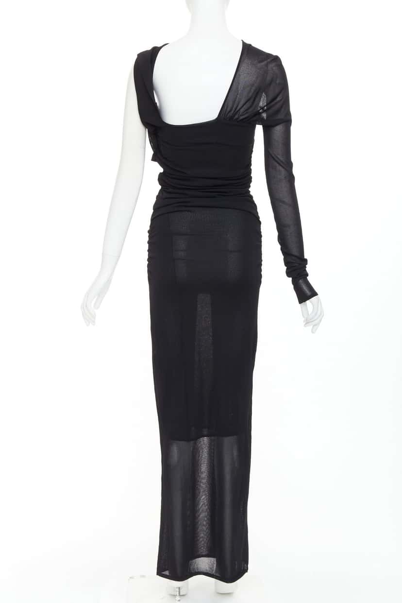 Saint Laurent Dress Black Viscose Never worn, with tag - Box View