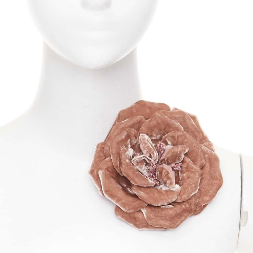 Saint Laurent Pins & brooche Pink Never worn - Front View