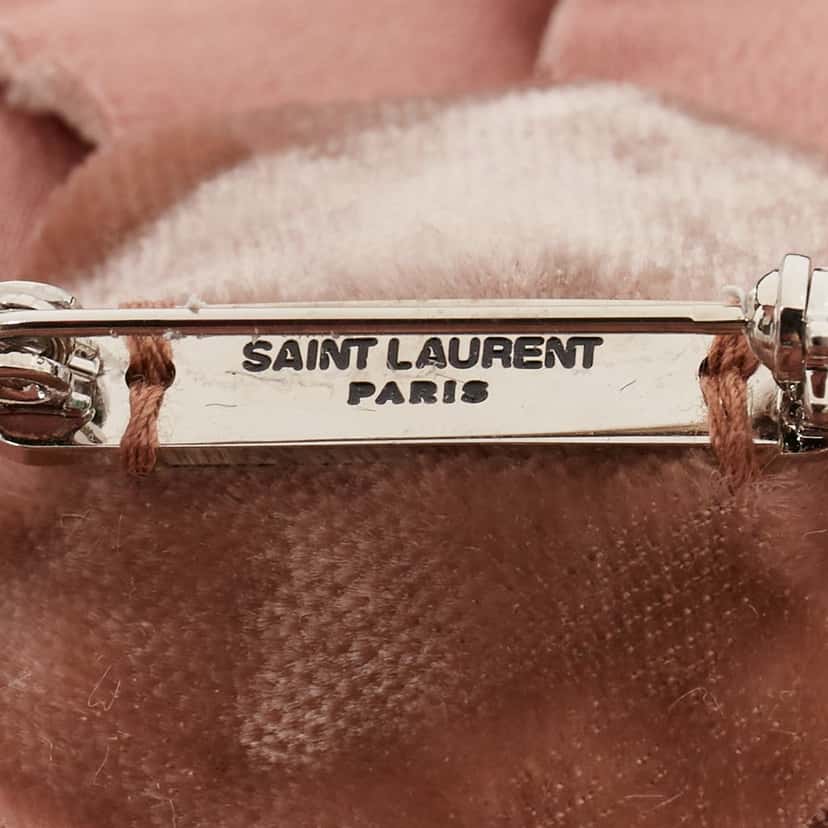 Saint Laurent Pins & brooche Pink Never worn - Box View