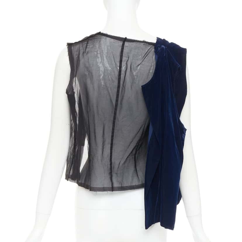 Comme Des Garcons Black Top Black Very good condition - Back View