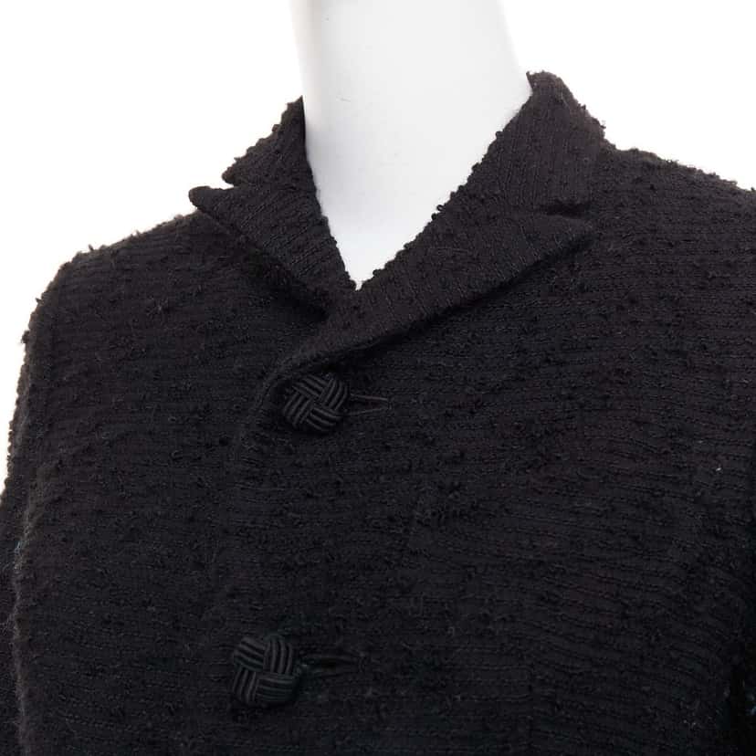 Junya Watanabe Black Wool Coats Black Wool Very good condition - Back View