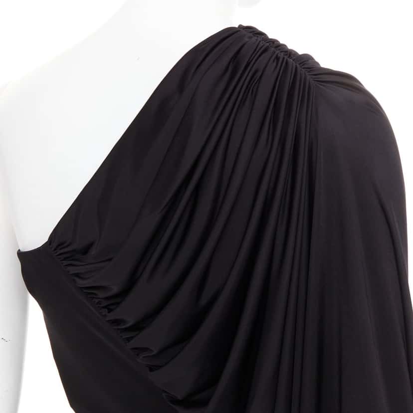 Saint Laurent 736714 Y7F98 1000 Black Viscose Never worn, with tag - Back View