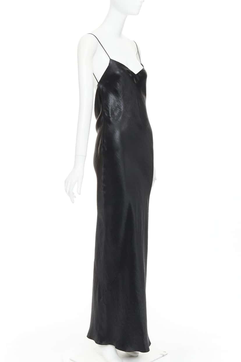 Saint Laurent 761176 Y6H20 1000 Black Viscose Never worn, with tag - Front View