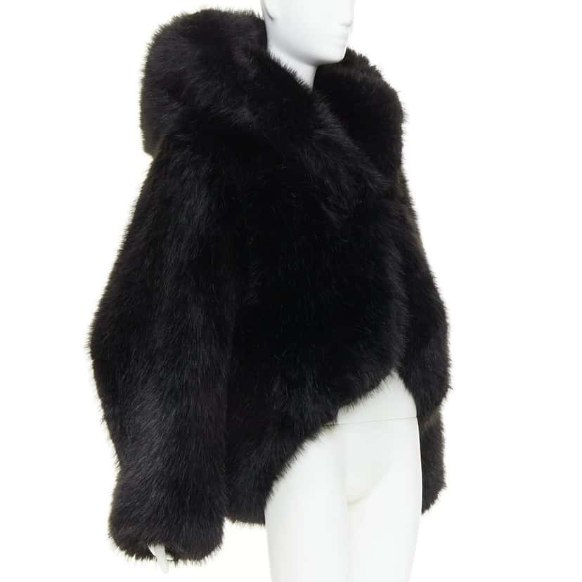 Alexandre Vauthier Coat Black Very good condition - Inside View