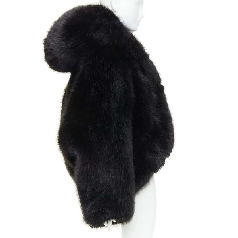 Alexandre Vauthier Coat Black Very good condition - Model View