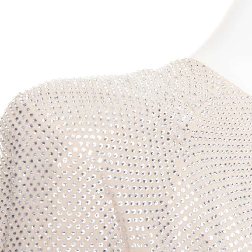 Alexandre Vauthier Dress Beige Viscose Very good condition - Back View