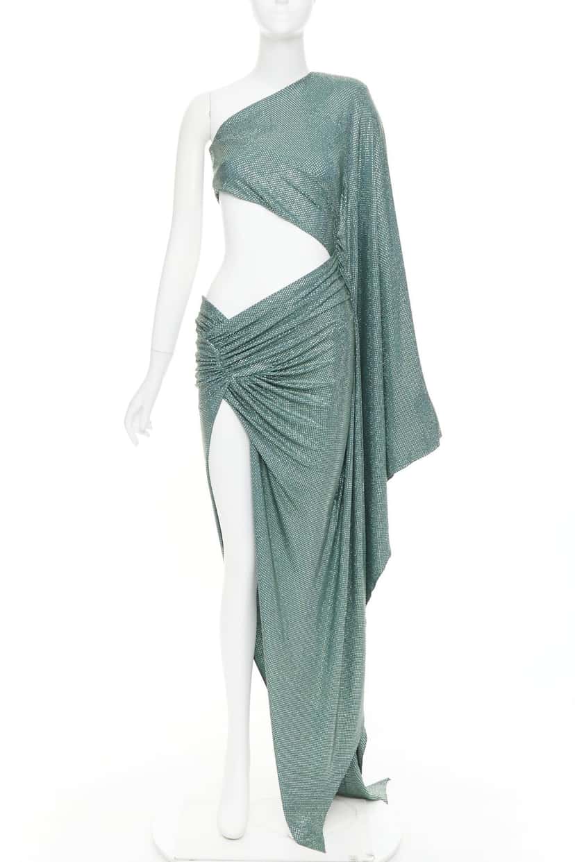 Alexandre Vauthier Dress Green Good condition - Front View