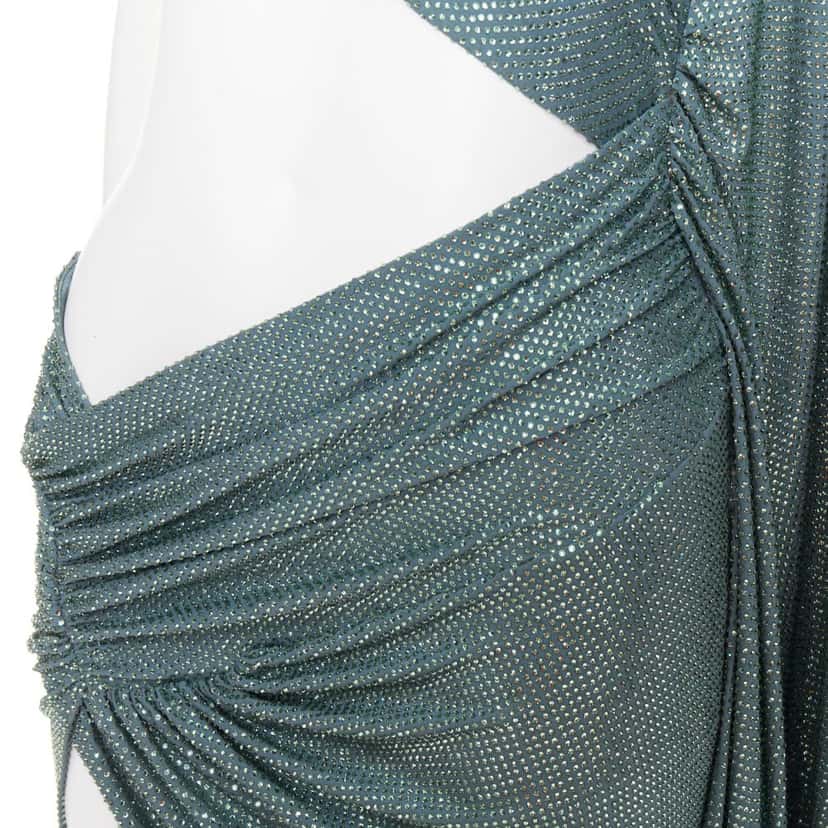 Alexandre Vauthier Dress Green Good condition - Back View