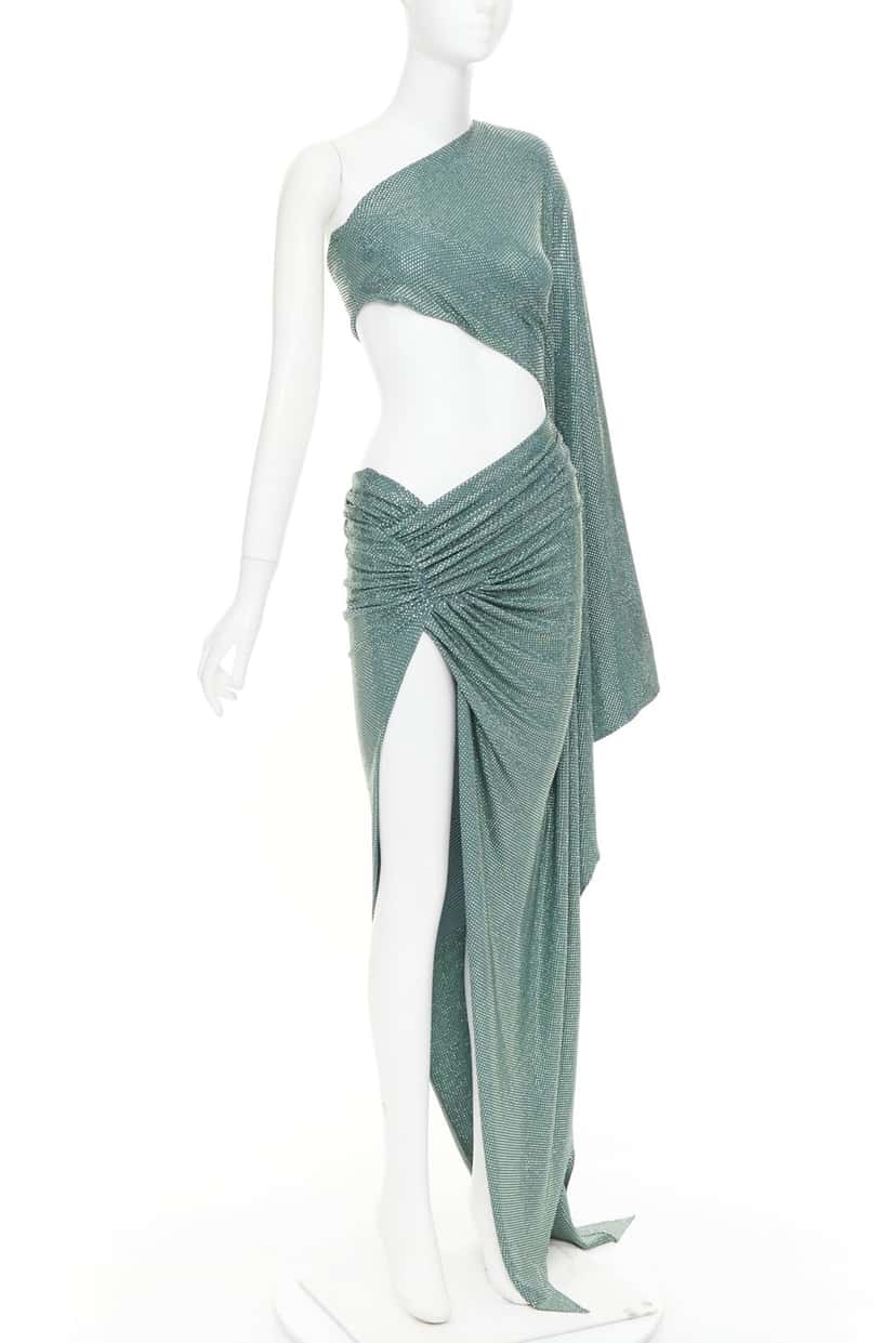 Alexandre Vauthier Dress Green Good condition - Inside View