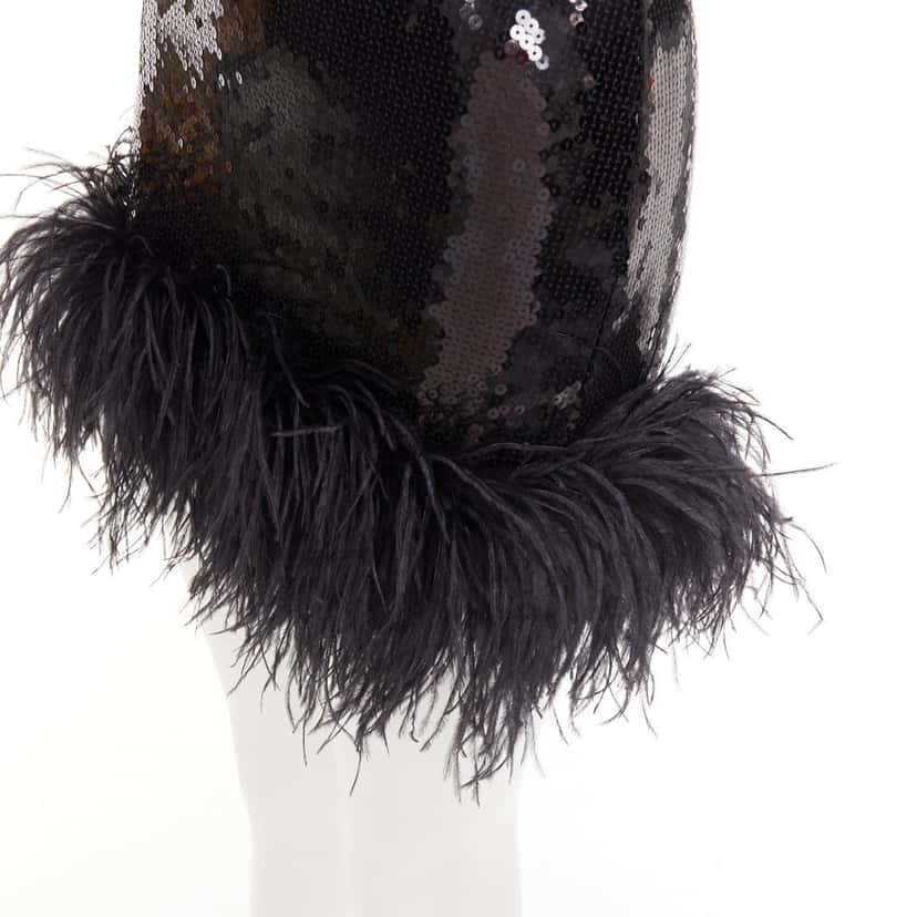 Alexandre Vauthier Dress Black Very good condition - Back View