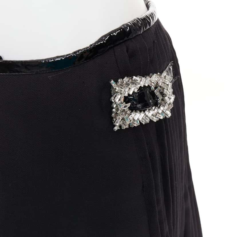 Alexandre Vauthier Skirt Black Fair condition - Back View