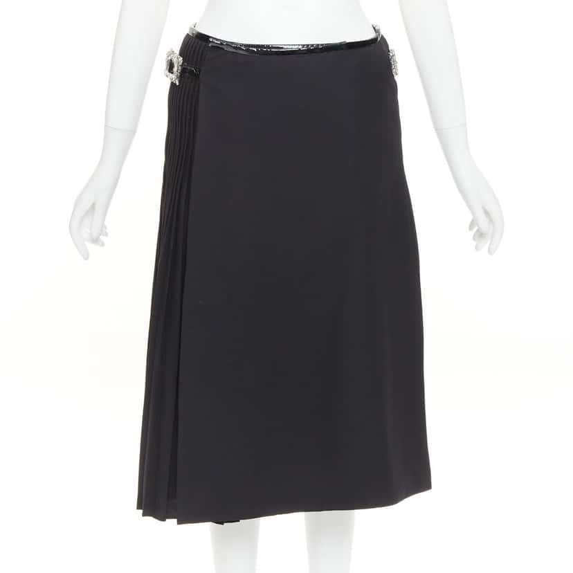 Alexandre Vauthier Skirt Black Fair condition - Box View