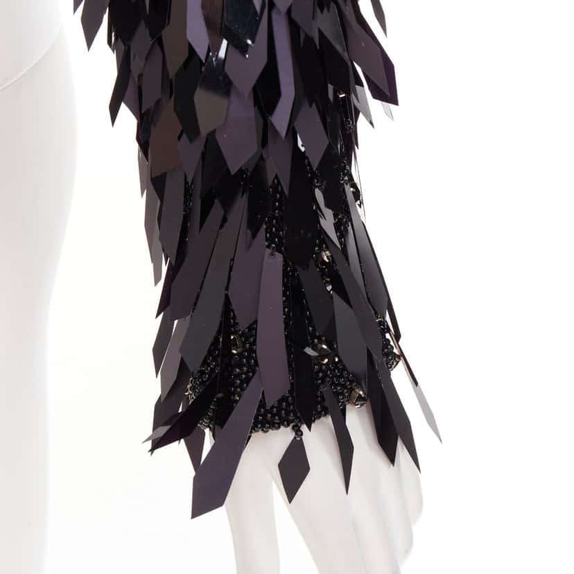 Alexandre Vauthier Top Black Polyester Very good condition - Back View