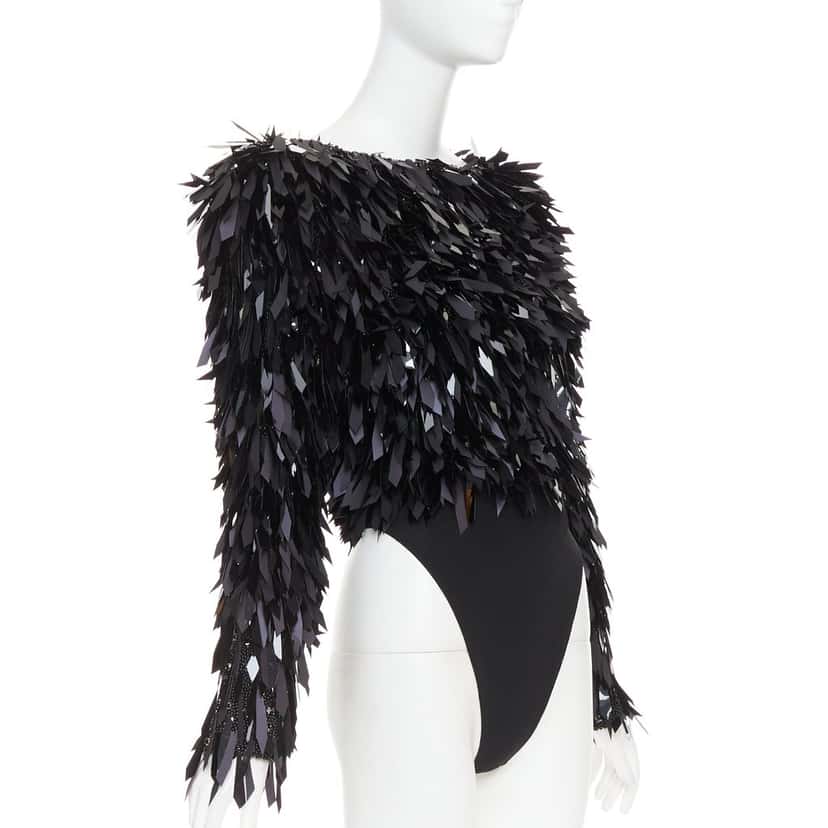 Alexandre Vauthier Top Black Polyester Very good condition - Inside View