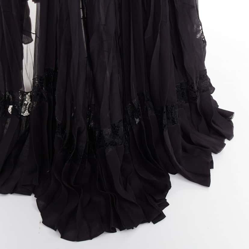 Alexandre Vauthier Skirt Black Very good condition - Back View