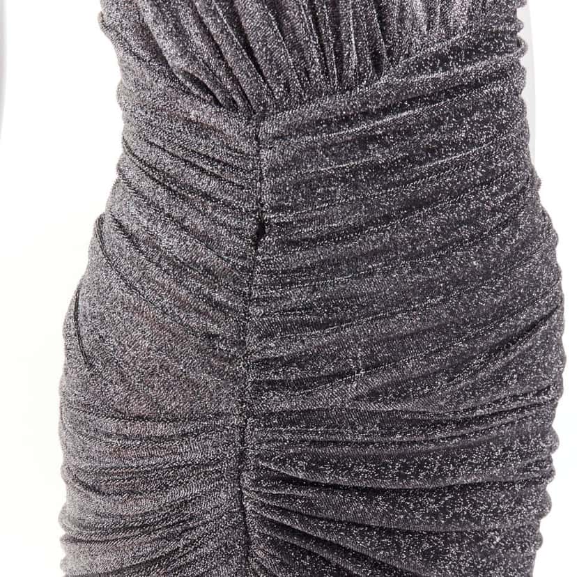 Alexandre Vauthier Dress Silver Fair condition - Back View