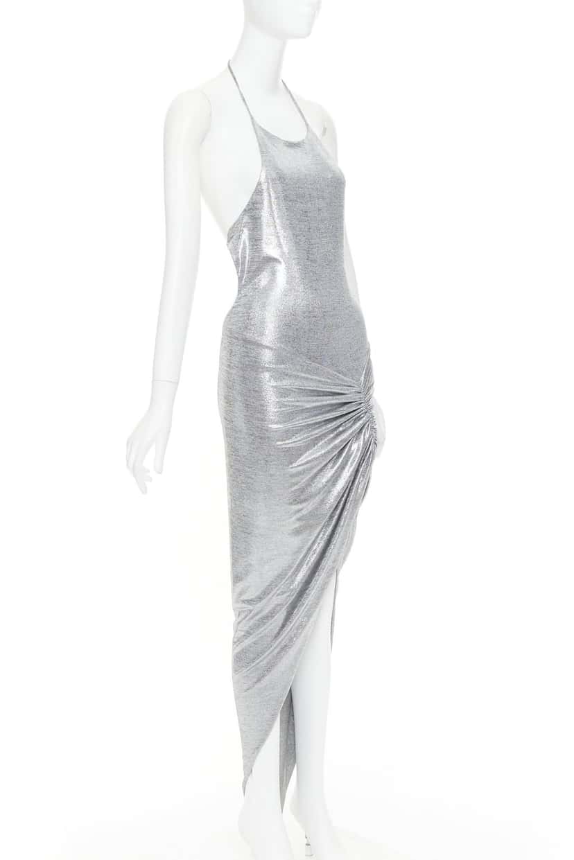 Alexandre Vauthier Silver Polyester Dresses Silver Polyester Never worn, with tag - Inside View