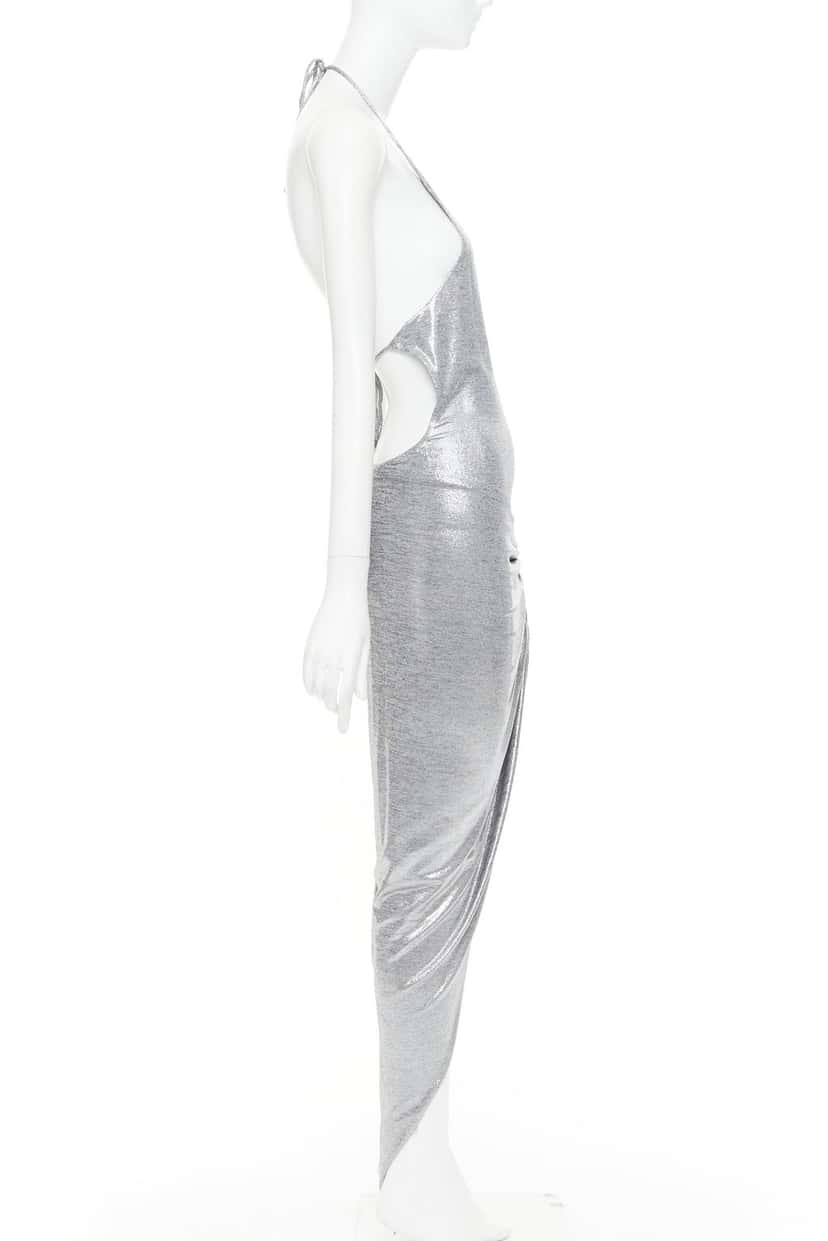Alexandre Vauthier Silver Polyester Dresses Silver Polyester Never worn, with tag - Model View