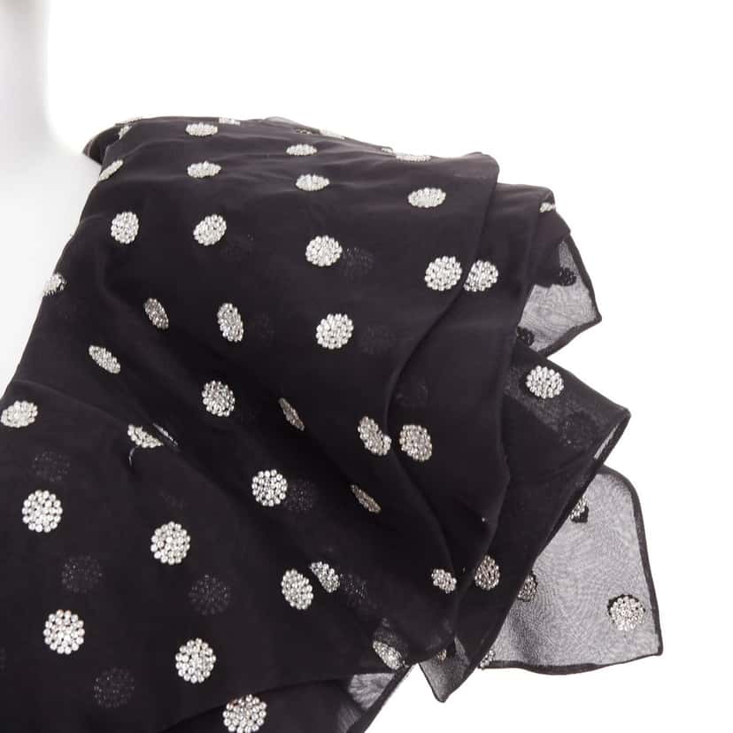 Alexandre Vauthier Dress Black Fair condition - Back View