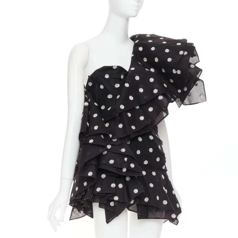 Alexandre Vauthier Dress Black Fair condition - Inside View