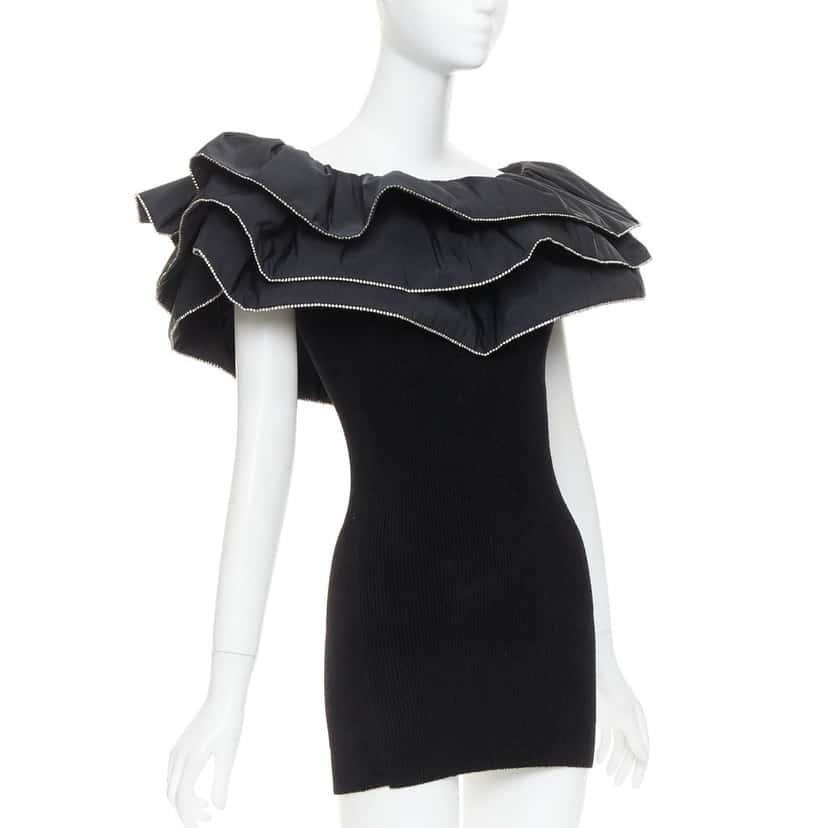 Alexandre Vauthier Dress Black Very good condition - Front View