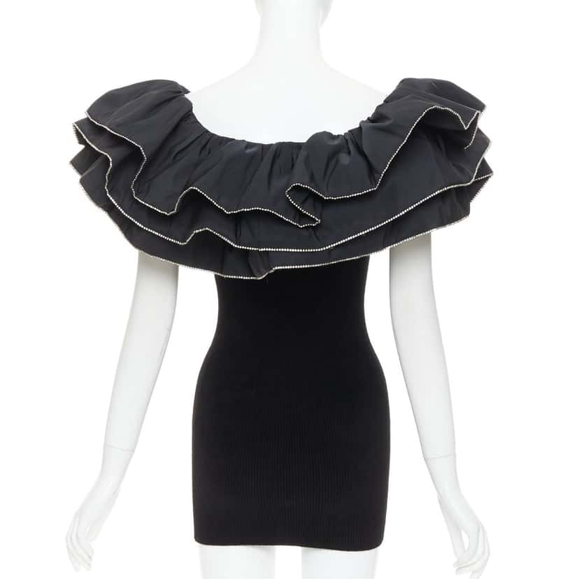 Alexandre Vauthier Dress Black Very good condition - Box View