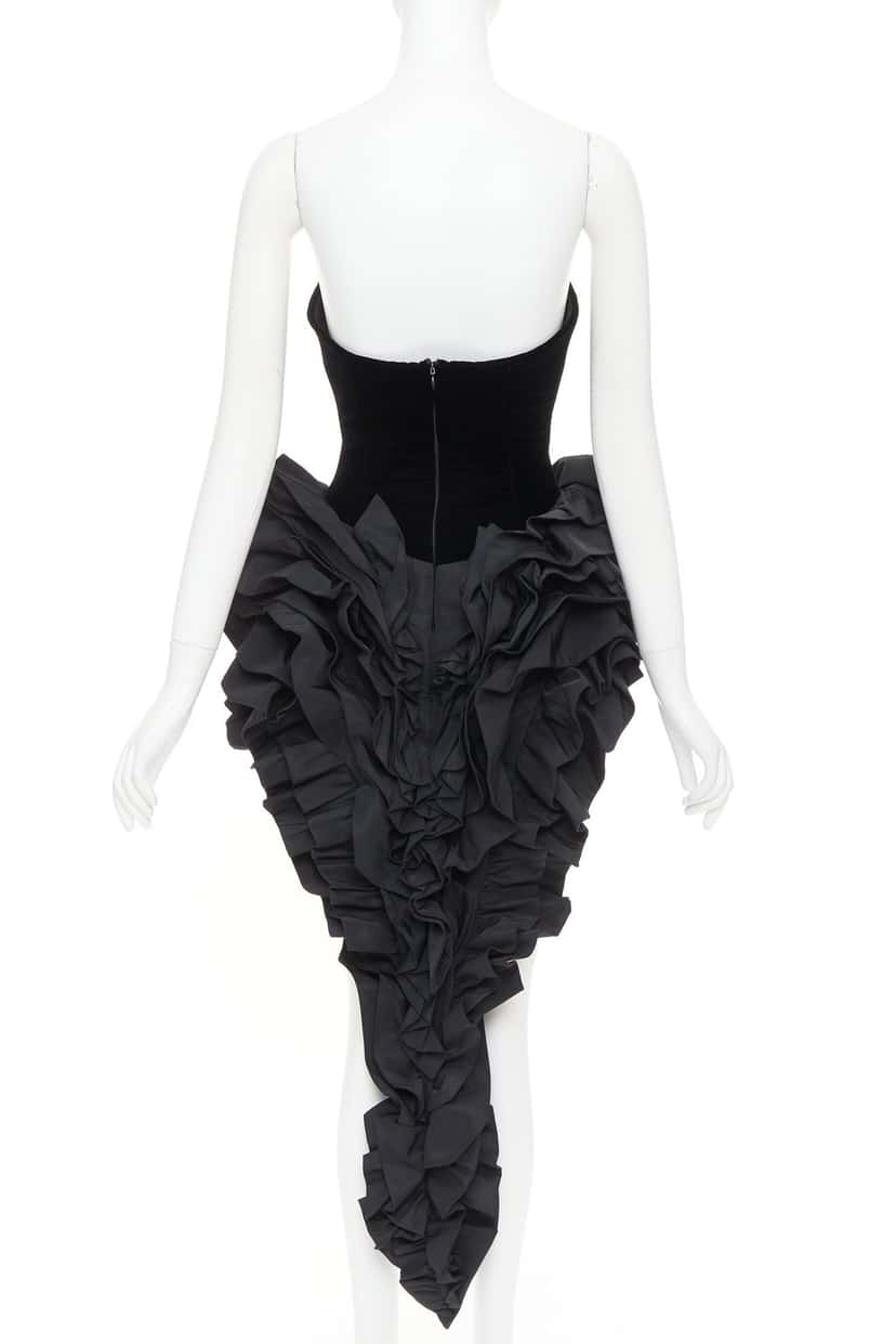 Alexandre Vauthier Dress Black Very good condition - Box View