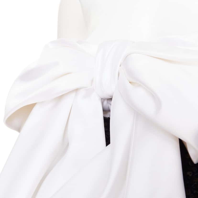 Alexandre Vauthier Dress Black Silk Good condition - Back View