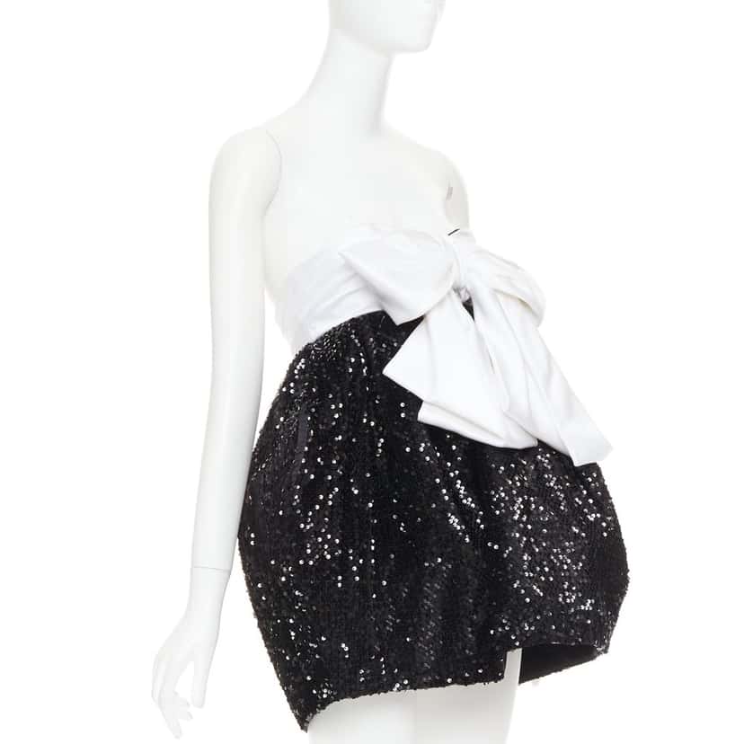 Alexandre Vauthier Dress Black Silk Good condition - Inside View