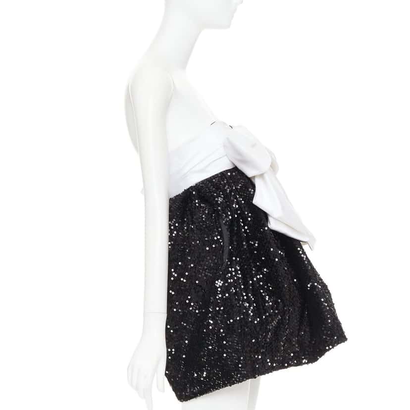 Alexandre Vauthier Dress Black Silk Good condition - Model View