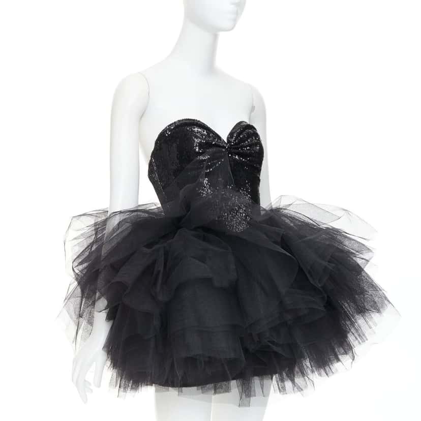 Alexandre Vauthier Dress Black Polyamide Very good condition - Inside View