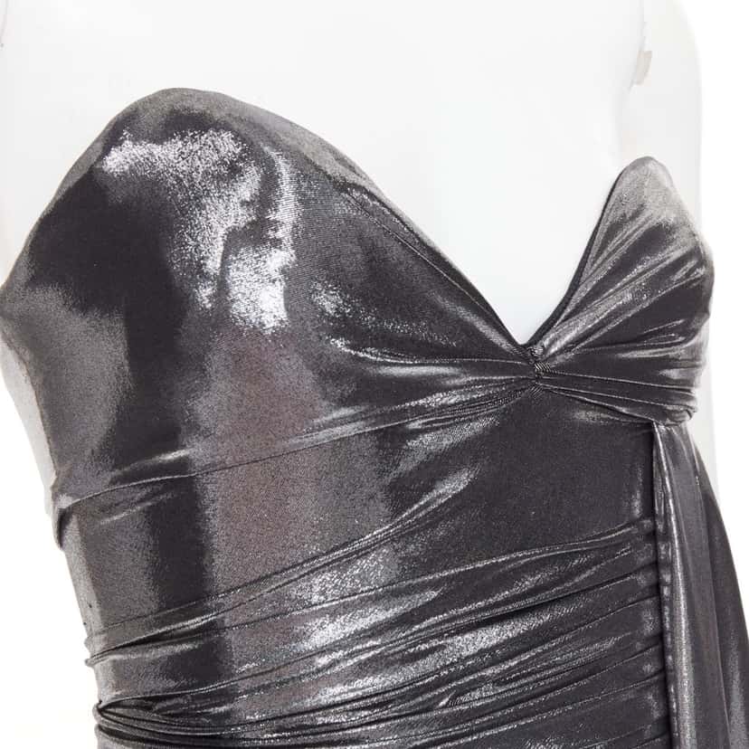 Alexandre Vauthier Dress Silver Very good condition - Back View