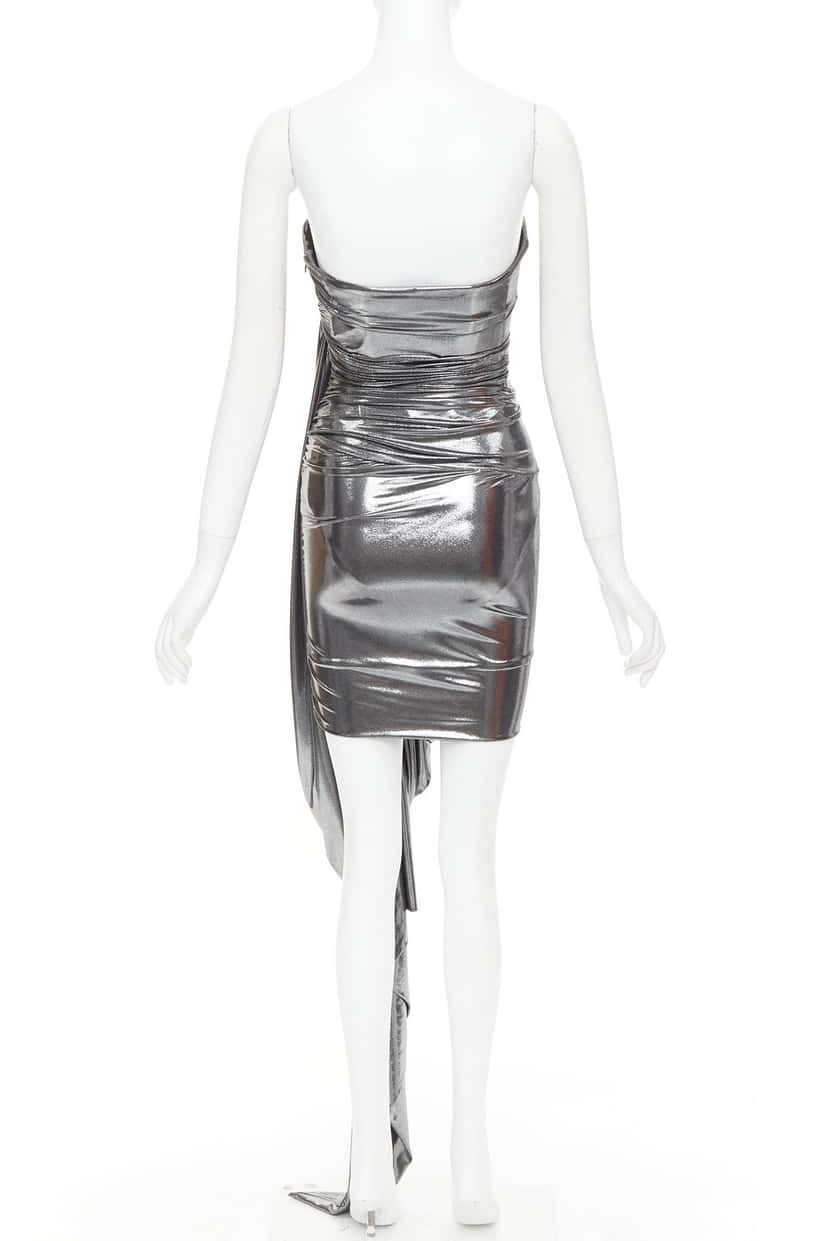 Alexandre Vauthier Dress Silver Very good condition - Box View