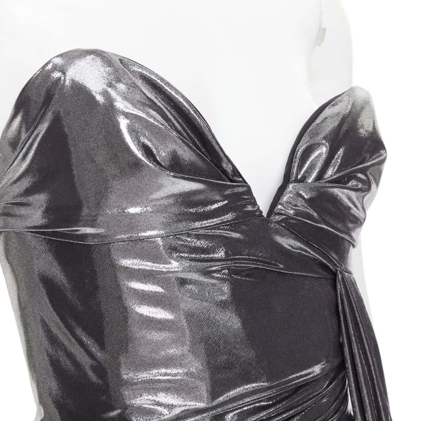 Alexandre Vauthier Dress Silver Very good condition - Back View