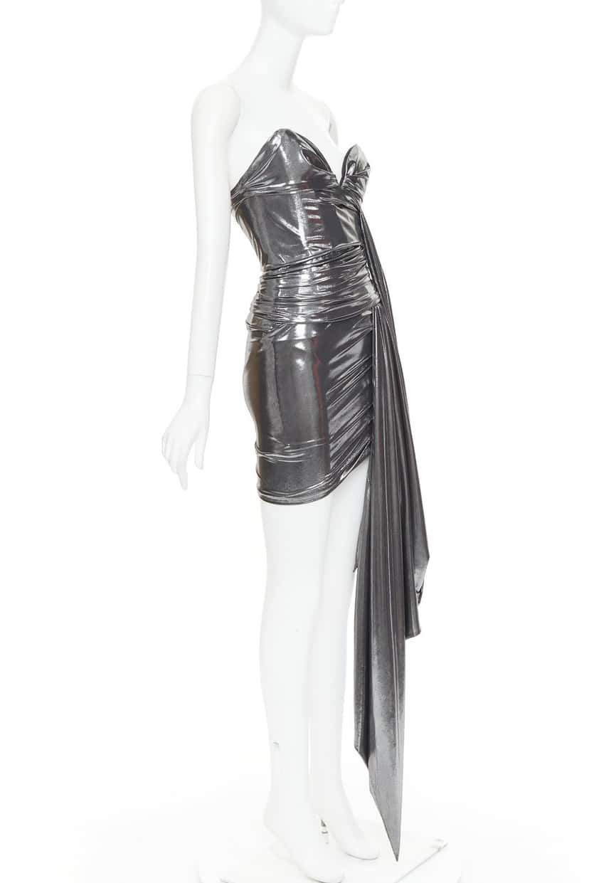 Alexandre Vauthier Dress Silver Very good condition - Inside View