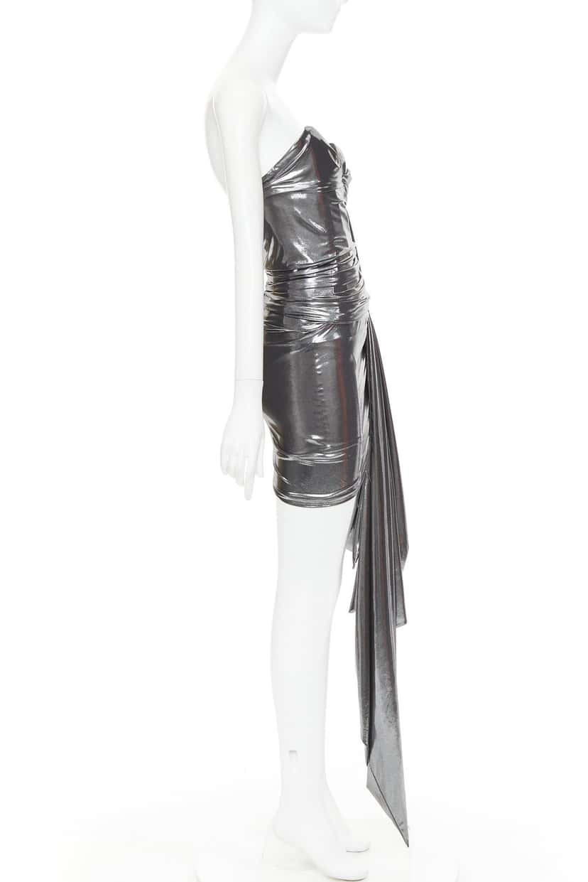 Alexandre Vauthier Dress Silver Very good condition - Model View
