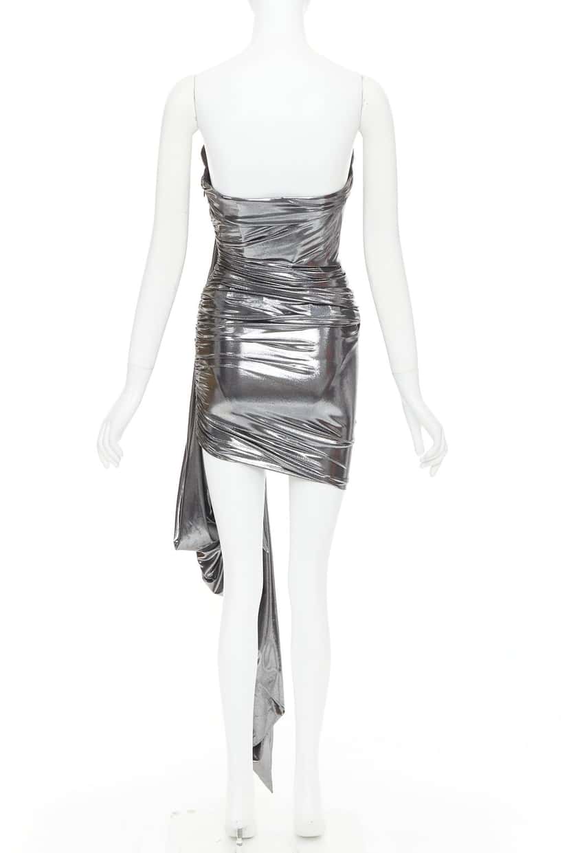 Alexandre Vauthier Dress Silver Very good condition - Box View