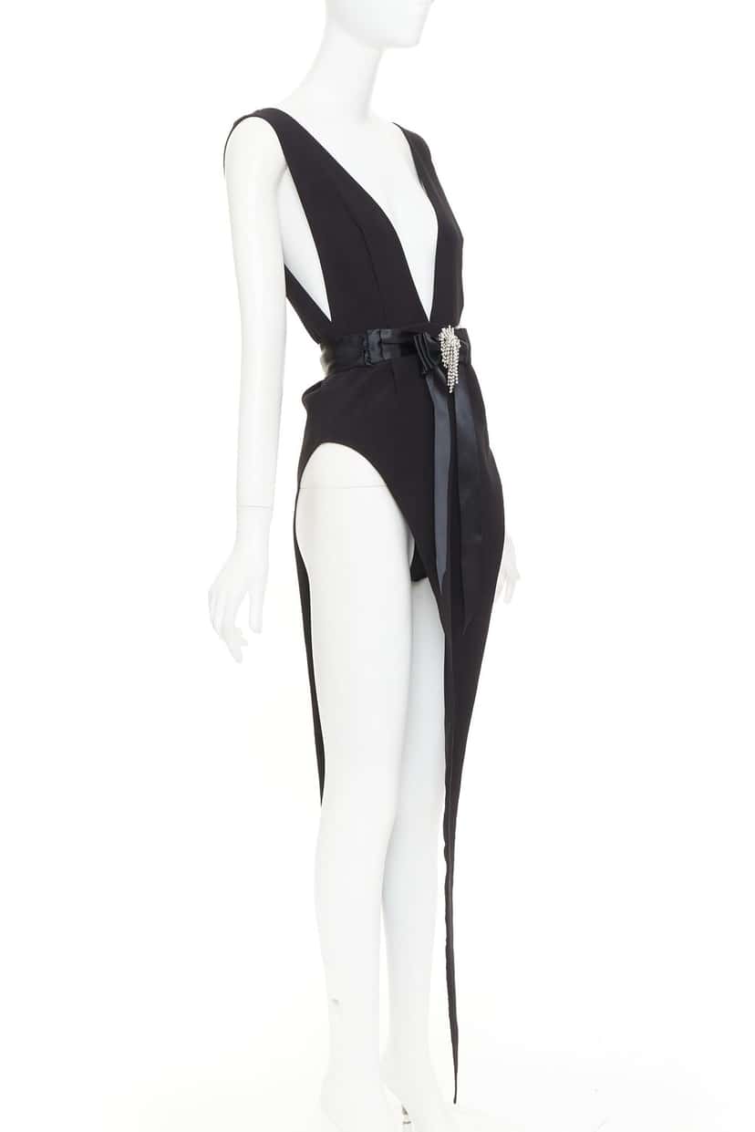 Alexandre Vauthier Dress Black Very good condition - Front View
