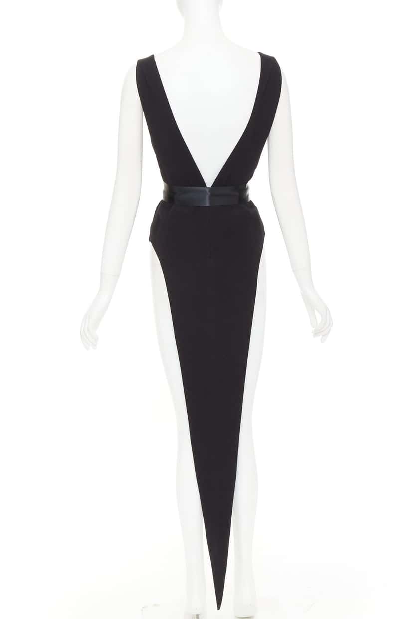 Alexandre Vauthier Dress Black Very good condition - Box View